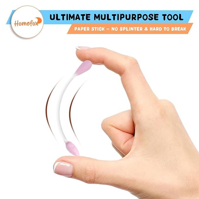 Xl pink thick cotton swabs