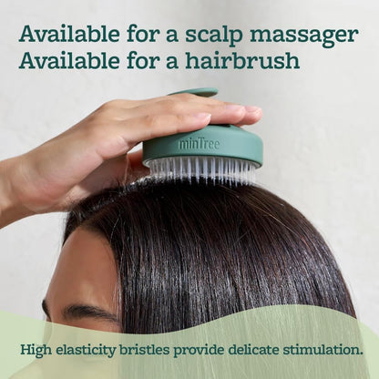 Scalp Purify Massager/Scalp Scrubber with Flexible and Dense Bristles for Hair Growth, Hair Shampoo Brush for Scalp Exfoliator, Stimulating Scalp