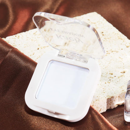 Matte Singe Eye Shadow Palette Makeup, Matte White Monochrome Eyeshadow For Old Women, Mini Pressed Monochrome Pigmented Waterproof Sombras Para Ojos, Vegan, Talc, Paraben & Cruelty Free, 08