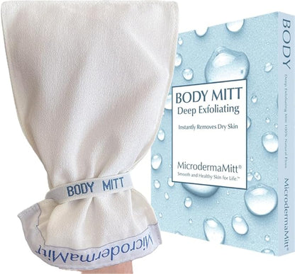 Microdermamitt deep exfoliating mitt for