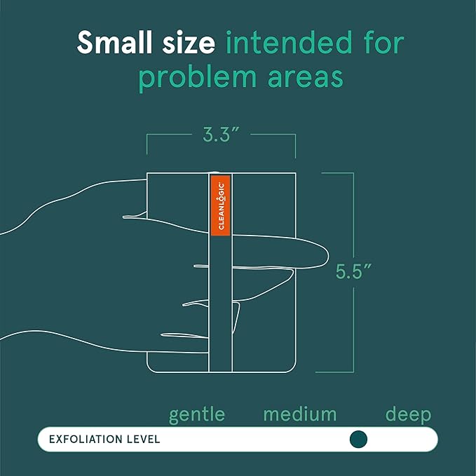 Cleanlogic organic cotton exfoliating body