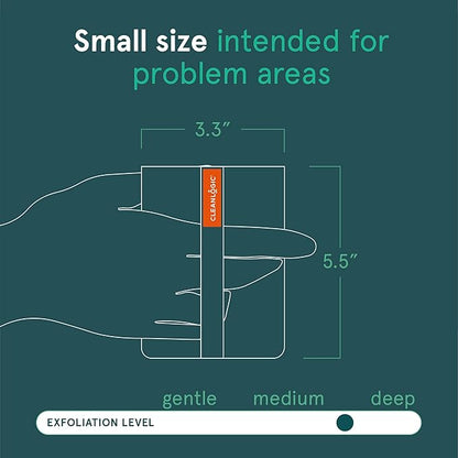 Cleanlogic organic cotton exfoliating body