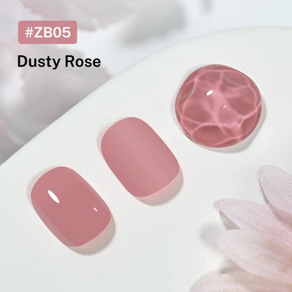 16.5ml Dusty Rose Nail Polish Large Volume Quick Drying Light Pink Nail Polish, Fast Drying and Long Lasting Color Nail Art DIY Home Manicure Gift for Women