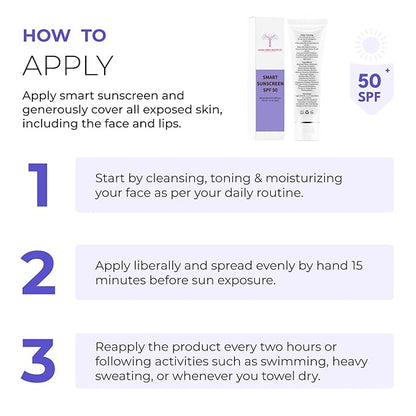 Smart Sunscreen Daily SPF 50