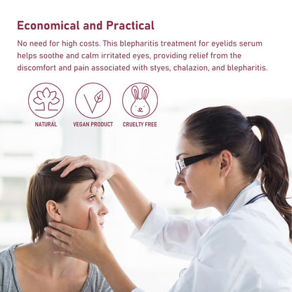 Stye Eye Treatment,Chalazion Remover,Stye Eye Relief Serum for Styes Chalazion and Blepharitis Treatment, Fast Relief,Mild Lash and Eye Cleanser