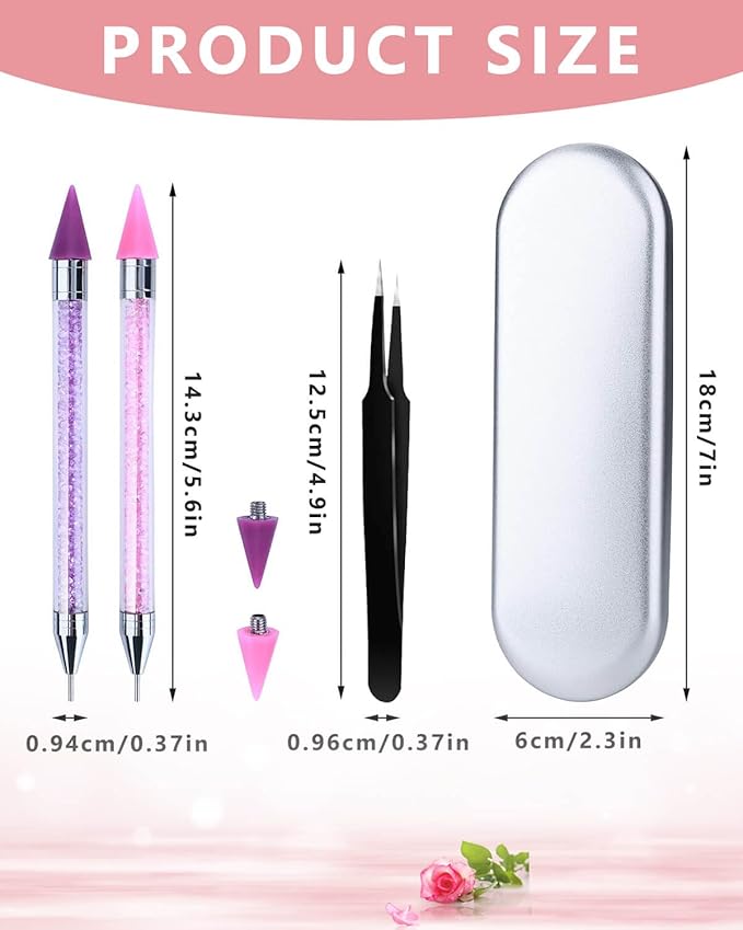 Rhinestone picker tool wax pencil