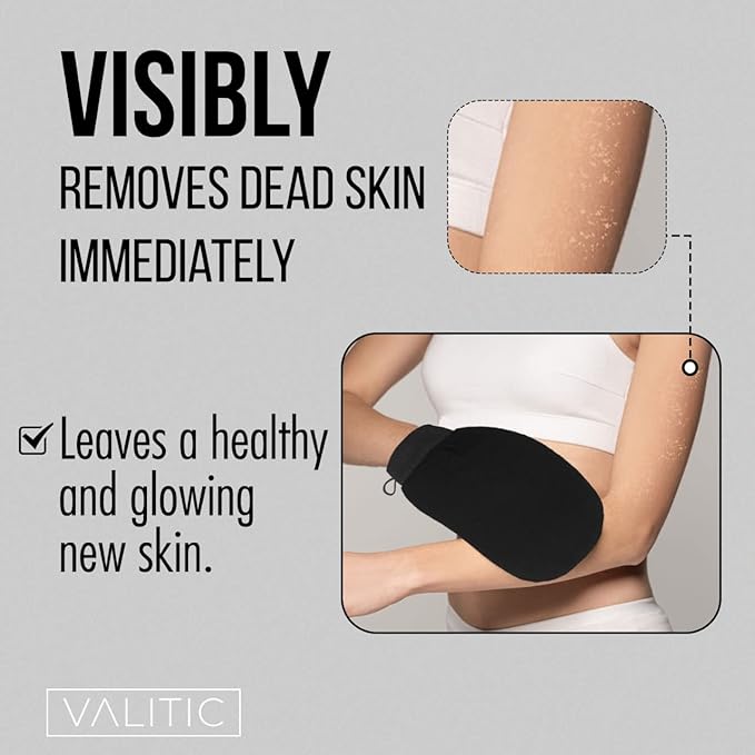 Valitic exfoliating glove - body