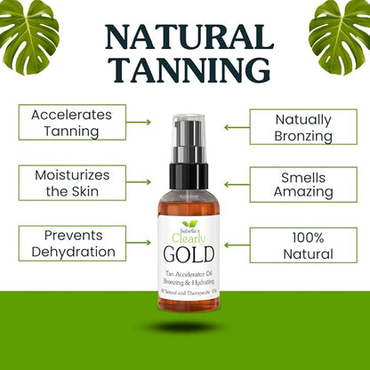 Isabella's Clearly Natural Tanning Oil