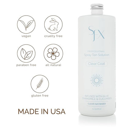 SunFX CLEARCOAT All Natural Spray Tanning