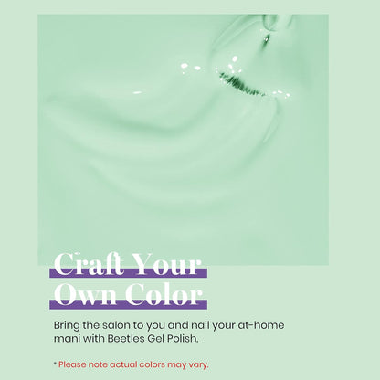 Beetles Gel Nail Polish 15ml Green Gel Polish Pastel Mint Green Color Gel Polish Soak off Uv Led Nail Lamp Nail Art Manicure Salon Salon DIY Gel Nail Design