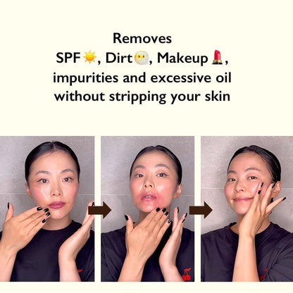 HARUHARU wonder Black Rice Moisture Cleansing Oil, 5.1 fl oz, Double Cleansing, Daily Makeup remover, Pore Oil Cleanser, Korean Skincare for sensitive, normal and Oily Skin