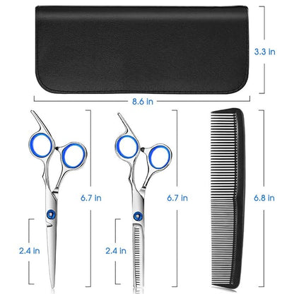 Hair Cutting Scissors Kits, 10
