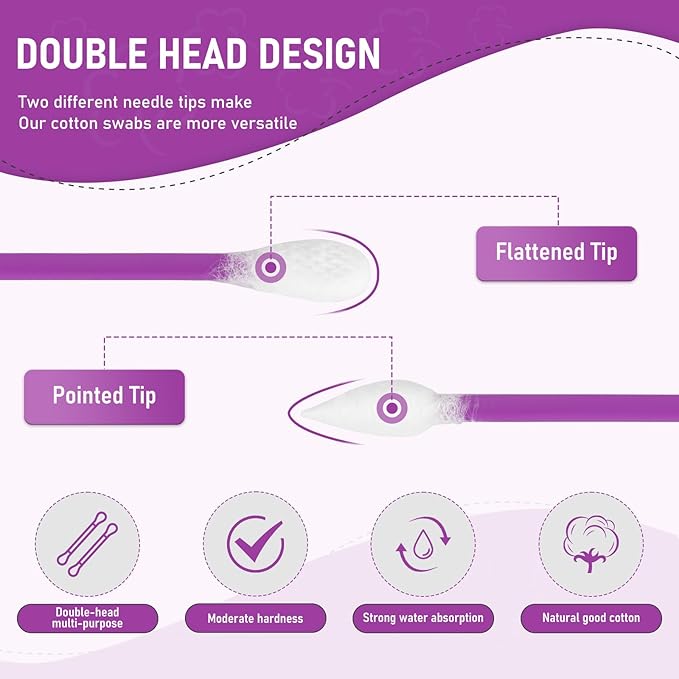 900pcs cgr precision cotton swabs