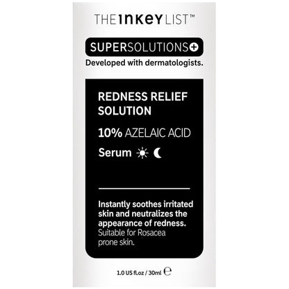 The INKEY List SuperSolutions Azelaic Acid 10% Serum, Fast-Absorbing Formula Helps Reduce Appearance of Redness and Soothes Skin, Leaves No White Cast, 1.01 fl oz