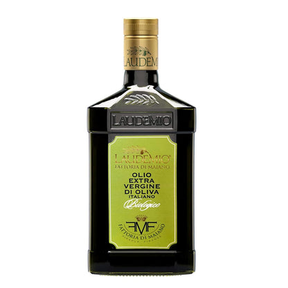 Sanniti Laudemio Organic Extra Virgin Olive Oil Fattoria di Maiano, Gold Award Winner at NYIOOC World Olive Oil Competition, 16.9 oz