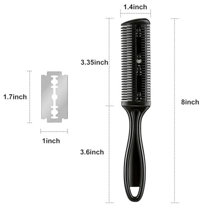 3 Pieces Razor Comb with
