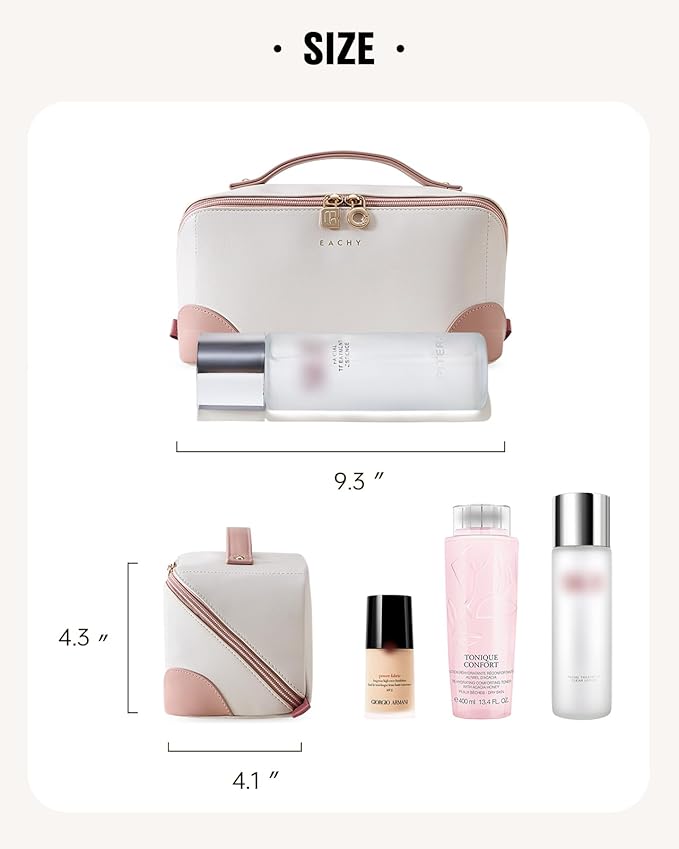 Eachy travel makeup bag,large capacity