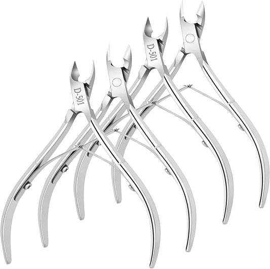 4 packs cuticle nipper, premium