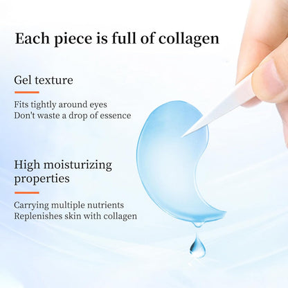 Under Eye patches (64 pcs)-Brightening Eye Mask with Hyaluronic Acid, Cooling Eye Care for Puffy Eyes & Dark Circles Treatments,Reduce Under Eye Bags and Smooth Wrinkles