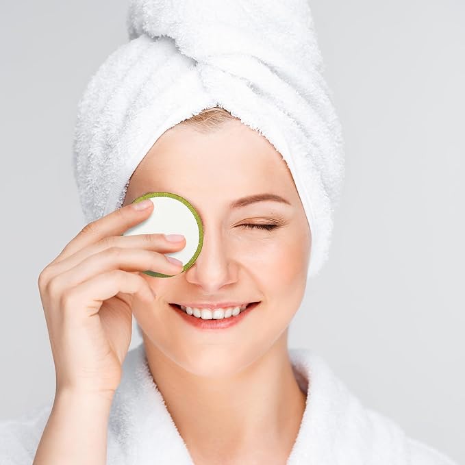 16pcs reusable cotton pads makeup