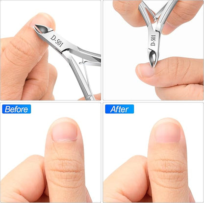 4 packs cuticle nipper, premium