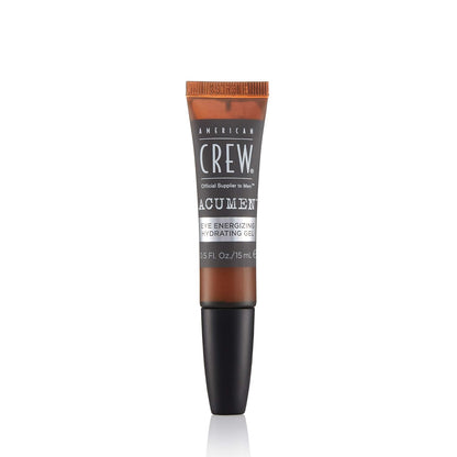 American Crew Men's Eye Hydrating Gel, Energizing Oil-Free Gel to Minimize Puffiness and Reduce Dryness, 0.5 Fl Oz