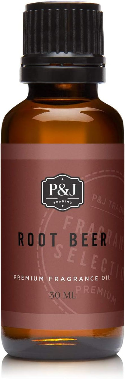 P&J Trading - Root Beer Scented Oil 30ml - Fragrance Oil for Candle Making, Soap Making, Diffuser Oil