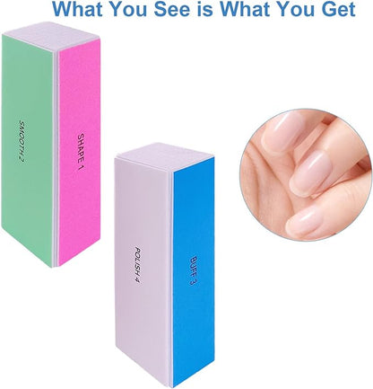 4 Way Nail Buffer Block