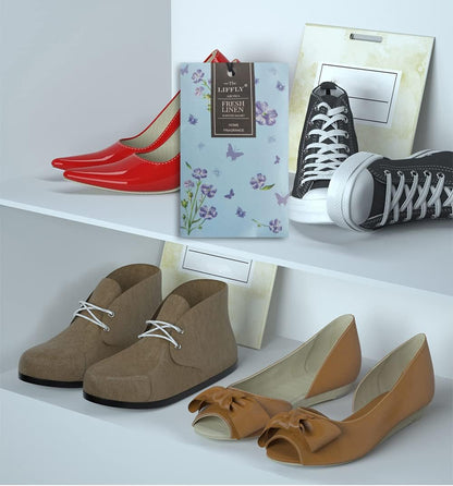 14 PCS Fresh Linen Scented Sachets Bags for Drawers and Closets Long-Lasting Gift Box