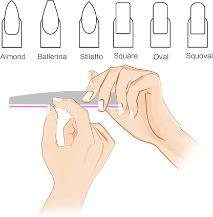 Canvalite Nail Files for Natural