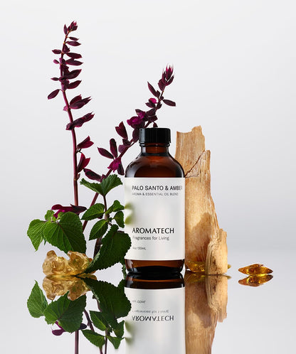 AromaTech Palo Santo & Amber for Aroma Oil Scent Diffusers - 500 mL