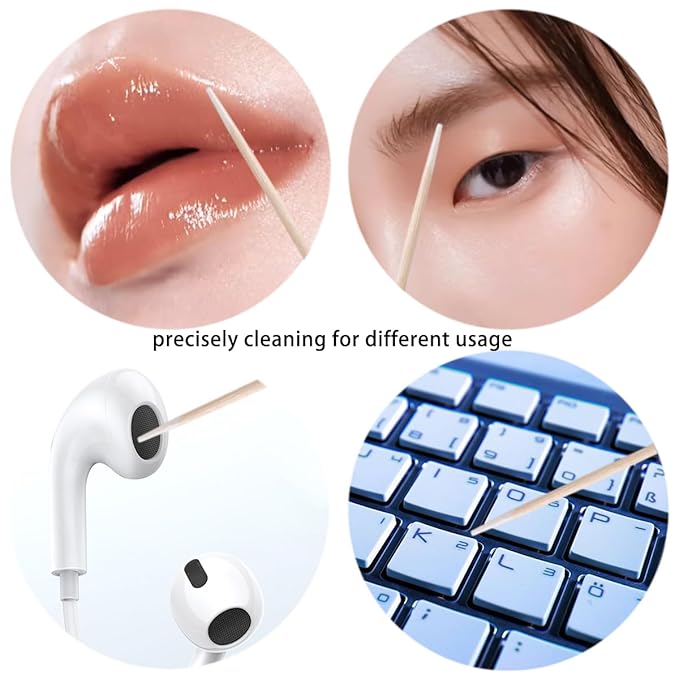 200pcs precision tip cotton swabs