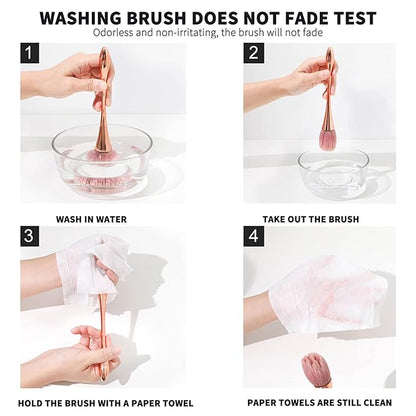 2Pcs Nail Dust Brush Acrylic