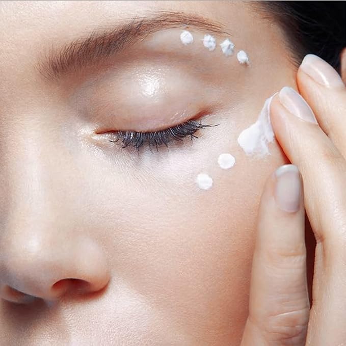 Temporary eye tightener eye cream,