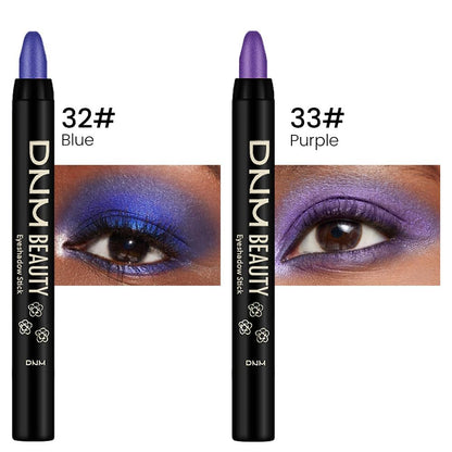 evpct 2Pcs Cream Eyeshadow Sticks Set for Eyes Waterproof, Blue Shimmer & Purple Shimmer Matte Eye shadow Stick Pencil Pen Bulk sombras en crema para ojos 32+33