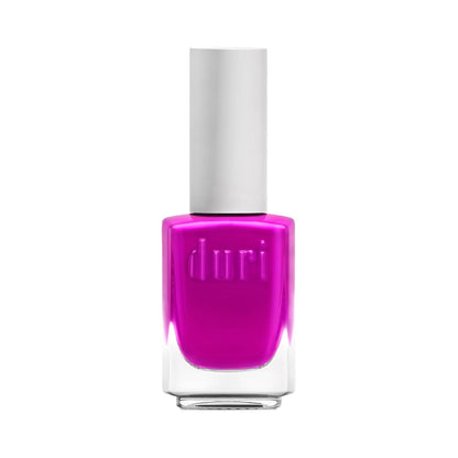 duri 791 Berry Margarita - Neon Purple Nail Polish, Semi Matte, Fast Drying, 0.45 Fl Oz