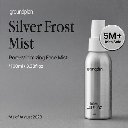 Silver Frost Mist - Facial Barrier Toner Spray with 80% Witch Hazel Water, Cica for Skin Barrier Repair, Recovery Mist for Sensitive Skin, Dewy Hydration, Korean Skin Care (3.38 fl oz)