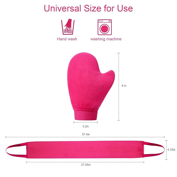 Self Tanner Mitt Applicator - Self Tanning Mitt Applicator, Back Tanning Mitts Self Tanner Applicator Tanning Glove Tanning Mitt and Back Applicator Self Tan Mitt Applicator Self Tan Glove
