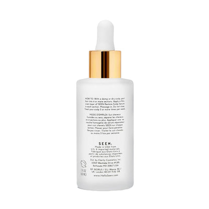 SEEN Restore Scalp Serum, Fragrance-Free - Clinically Proven, Dermatologist-Developed Hydrating Serum, Promotes Healthy Scalp, Safe for Sensitive & Eczema-Prone Skin