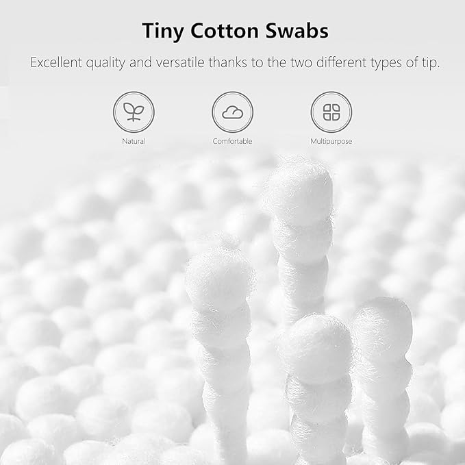 1500pcs tiny cotton buds, with