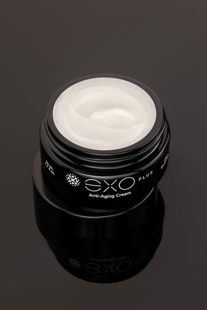 EXO PLUS™ by Exoceuticals Anti-Aging Cream with Exosomes - Hyaluronic Acid, Aloe - Luxury Beauty Face Moisturizer for Sensitive Skin - Premium Hydrating & Firming Exosome Skin Care | 50ML | 1.7 fl oz
