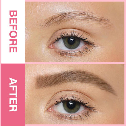 3Pcs Waterproof Eyebrow Pencil, Professional Makeup Micro Brow Pencil, Double-ended ultra-fine eyebrow pencil, Ultra-Fine Mechanical Pencil (3, 04#Light Brown)