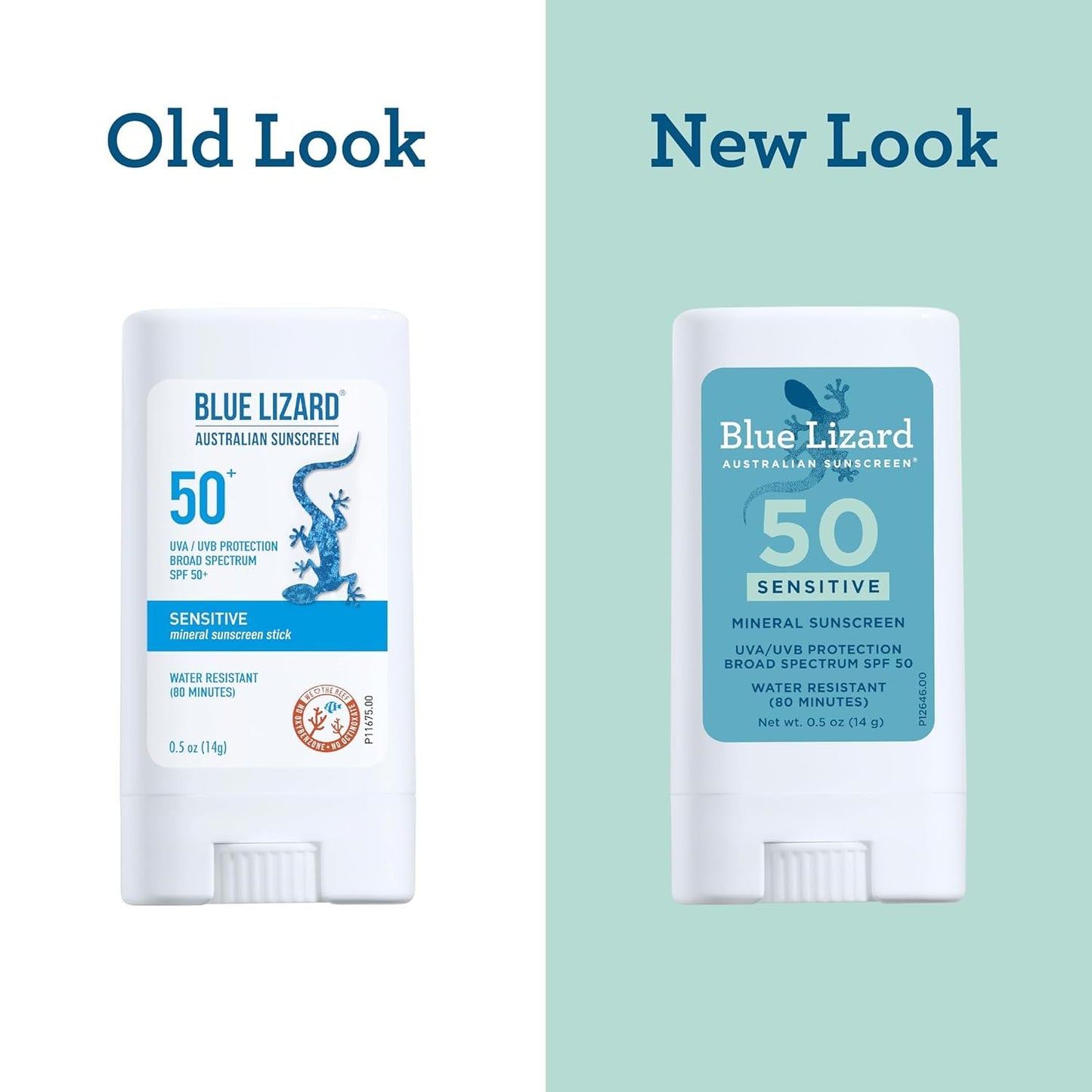 Blue Lizard Spf#50+ Sensitive Stick Australian Sunscreen 0.5 Ounce (Pack of 3)