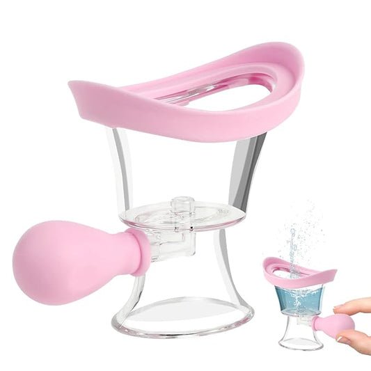 Eye wash kit, transparent eye