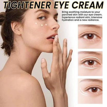 Caffeine Eye Cream, Eye Tightener Under Eye Cream,Eye Cream Reduces Under Eye Bags, Dark Circles & Puffiness, Anti Aging Fine Lines