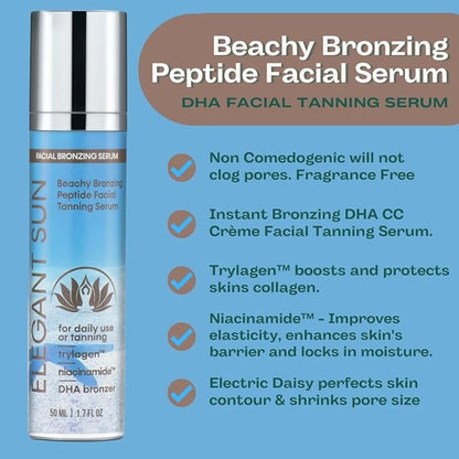 Facial Tanning Bed Lotion Face Moisturizer,