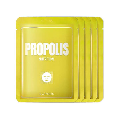 Lapcos propolis sheet mask, daily