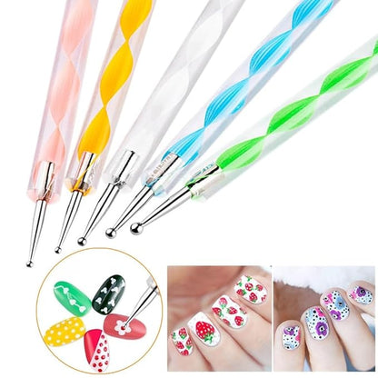5PCS Dual Tipped Nail Art