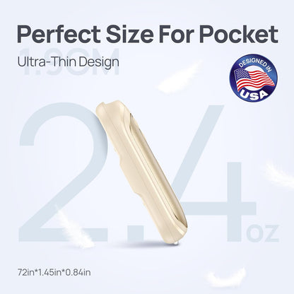 Rechargeable Hand Warmers 2 Pack, 6000mAh Electric Hand Warmer Rechargeable, 2 in 1 Portable Hand Warmers with AI Smart Chips, Outdoor, Hunting, Camping for Family for Christmas