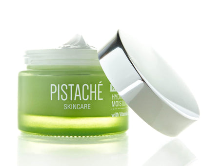 Pistaché Skincare Pistachio Oil Ultimate Face Trio Set + Eye Cream, Hyaluronic Acid Face Serum & Face Moisturizer + Hydrates and Nourishes + Vitamin E + Antioxidant Protection